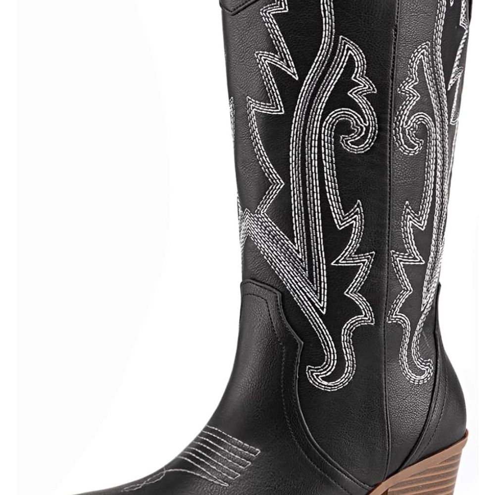 Black Western Cowboy Boots